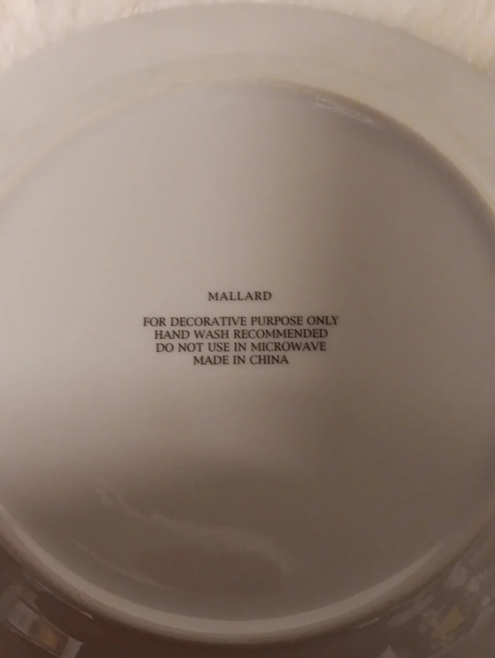 Three Decorative Duck Plates